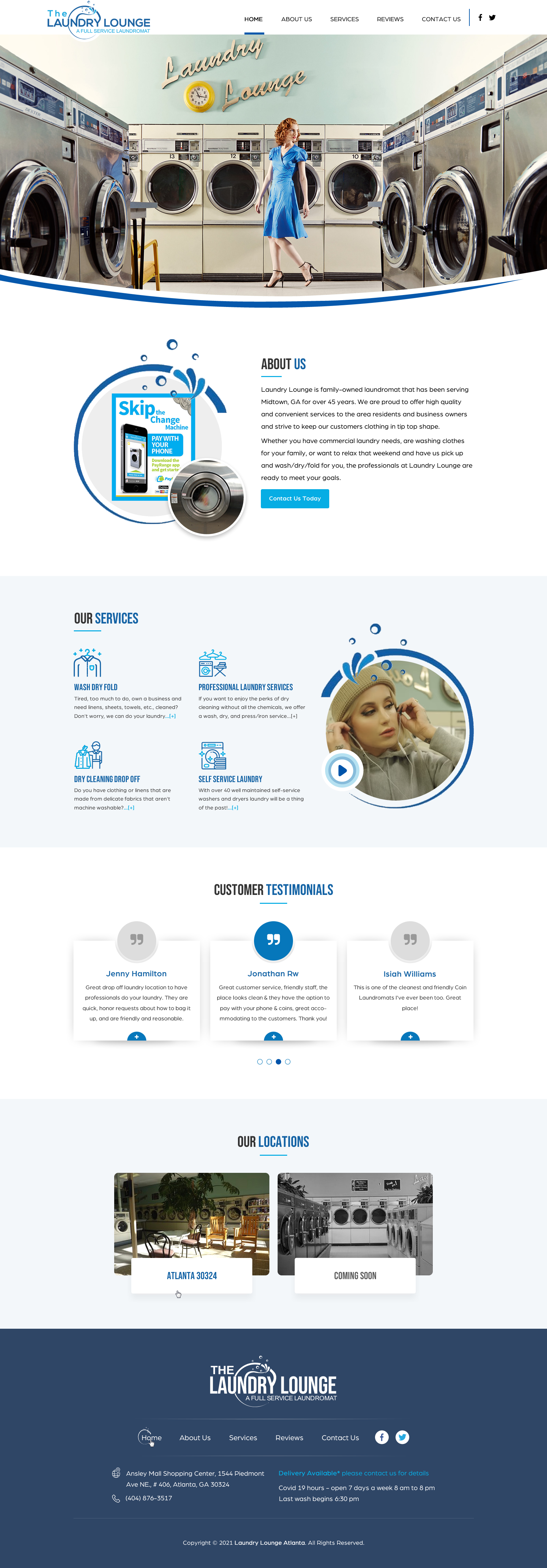 Web-Design von Sbss für Atlanta Laundry Company, Inc. | Design #27815041