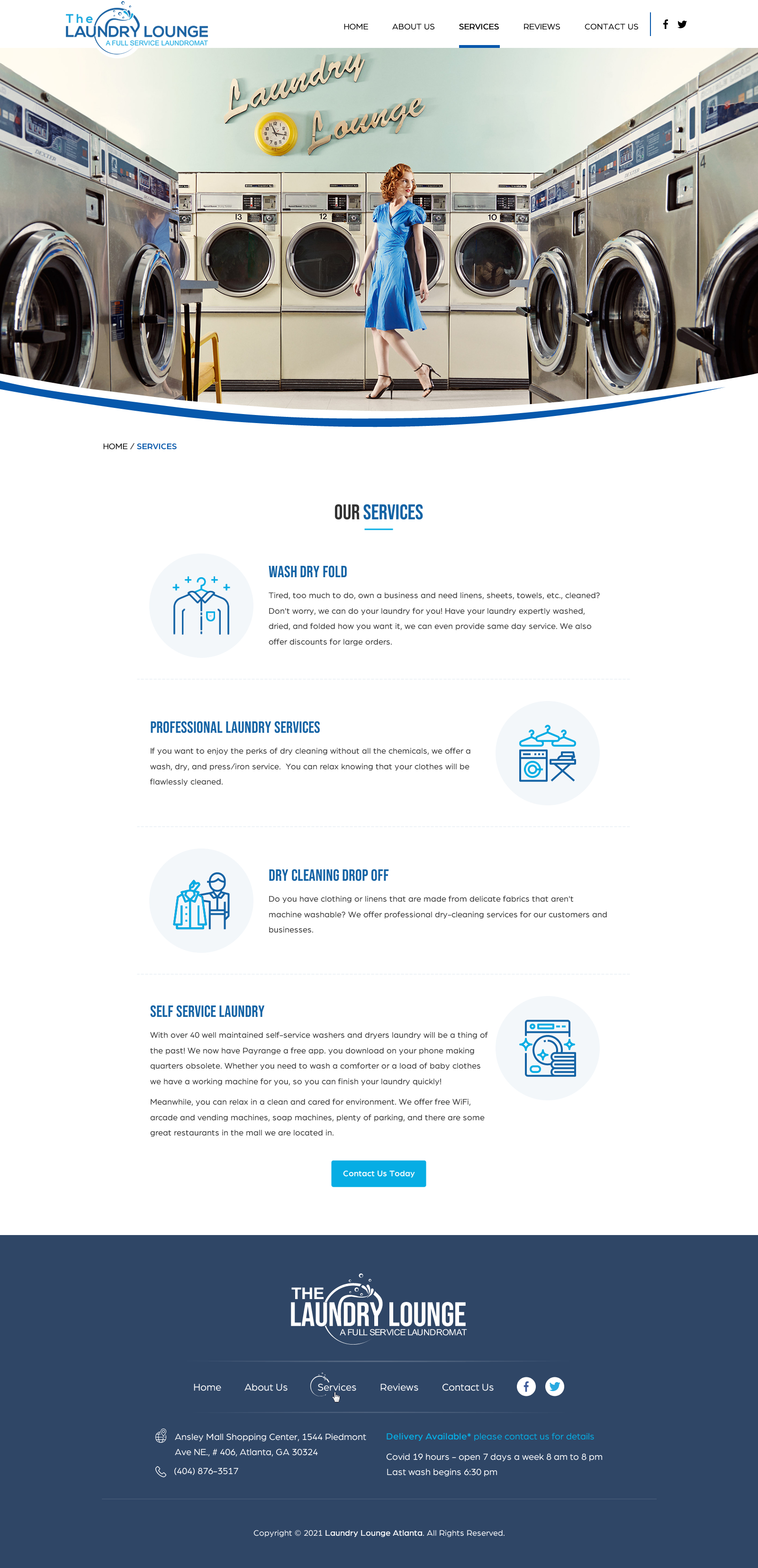 Web Design par Sbss pour Atlanta Laundry Company, Inc. | Design #27837761