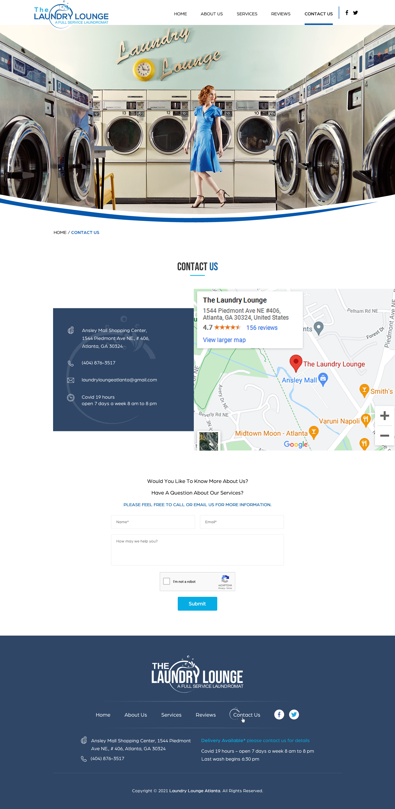 Web-Design von Sbss für Atlanta Laundry Company, Inc. | Design #27837763