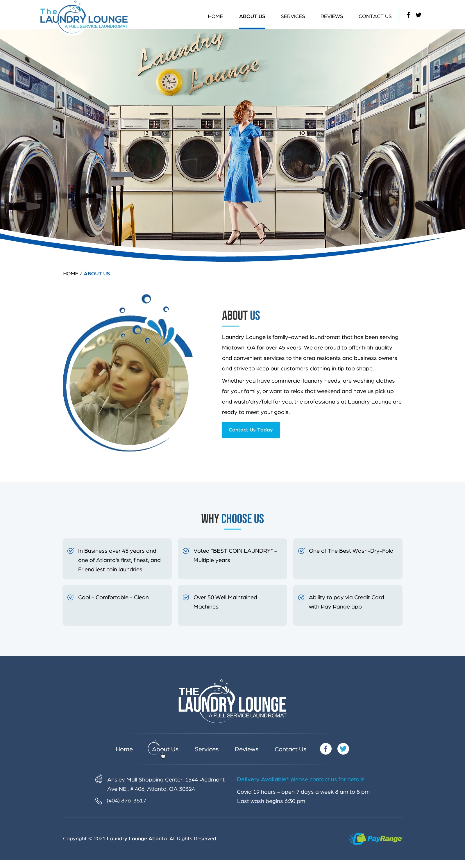 Web-Design von Sbss für Atlanta Laundry Company, Inc. | Design #27847296
