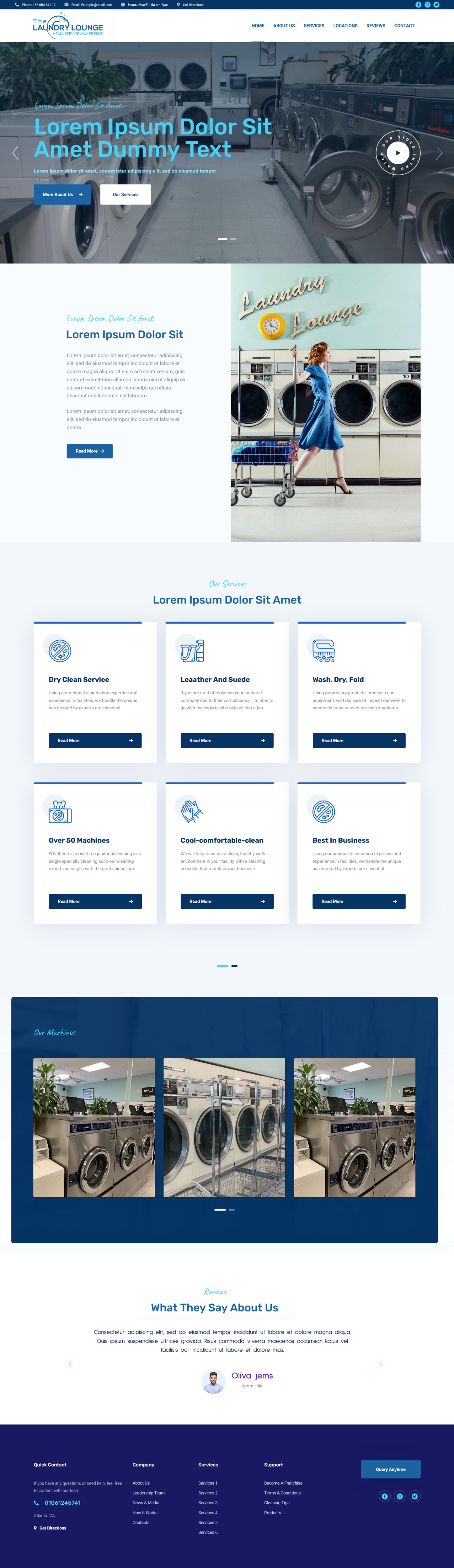 Diseño Web por Splice-07 para Atlanta Laundry Company, Inc. | Diseño #27765357