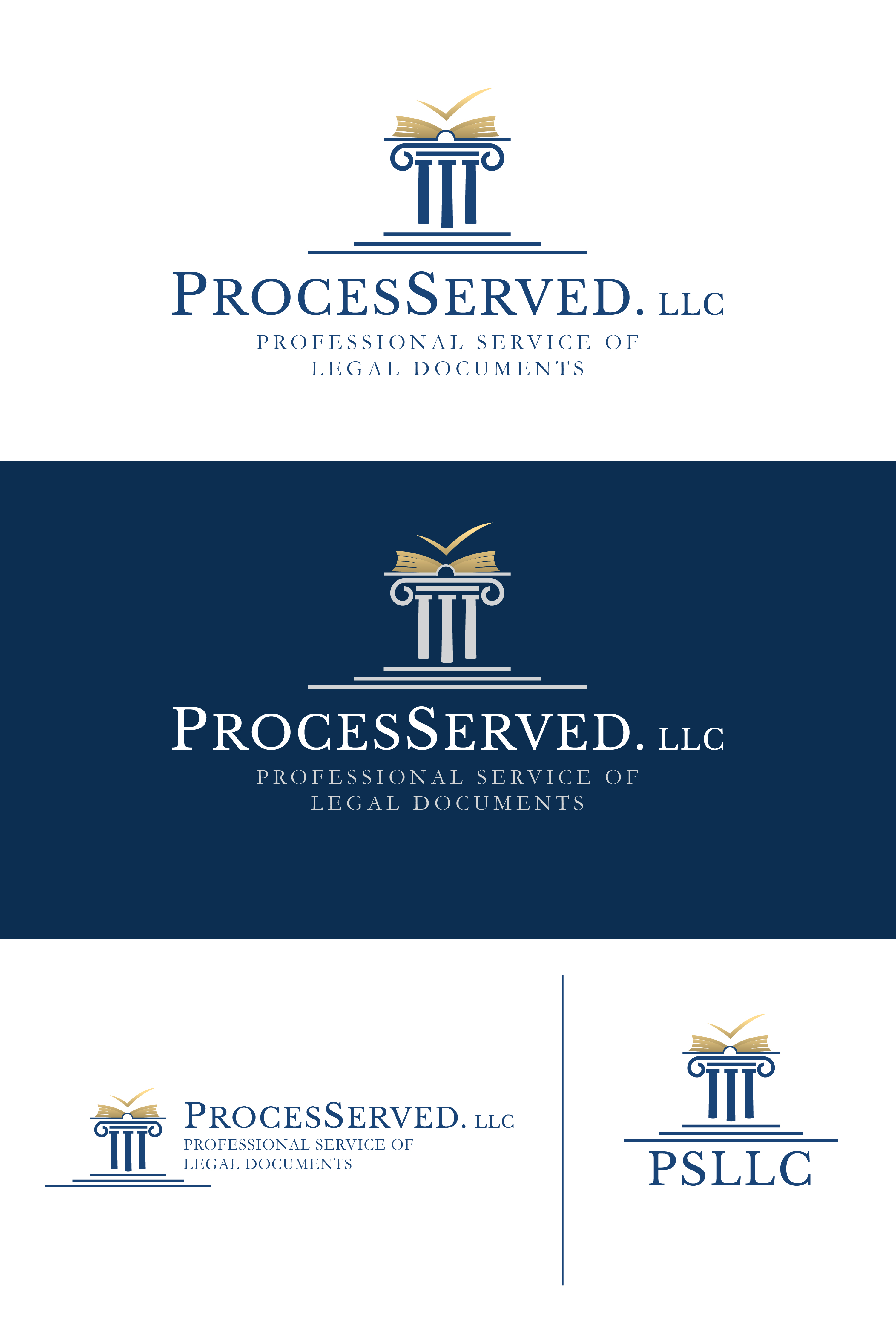 Diseño de Logo por Idea Master Plus para ProcesServed, LLC | Diseño #27764509