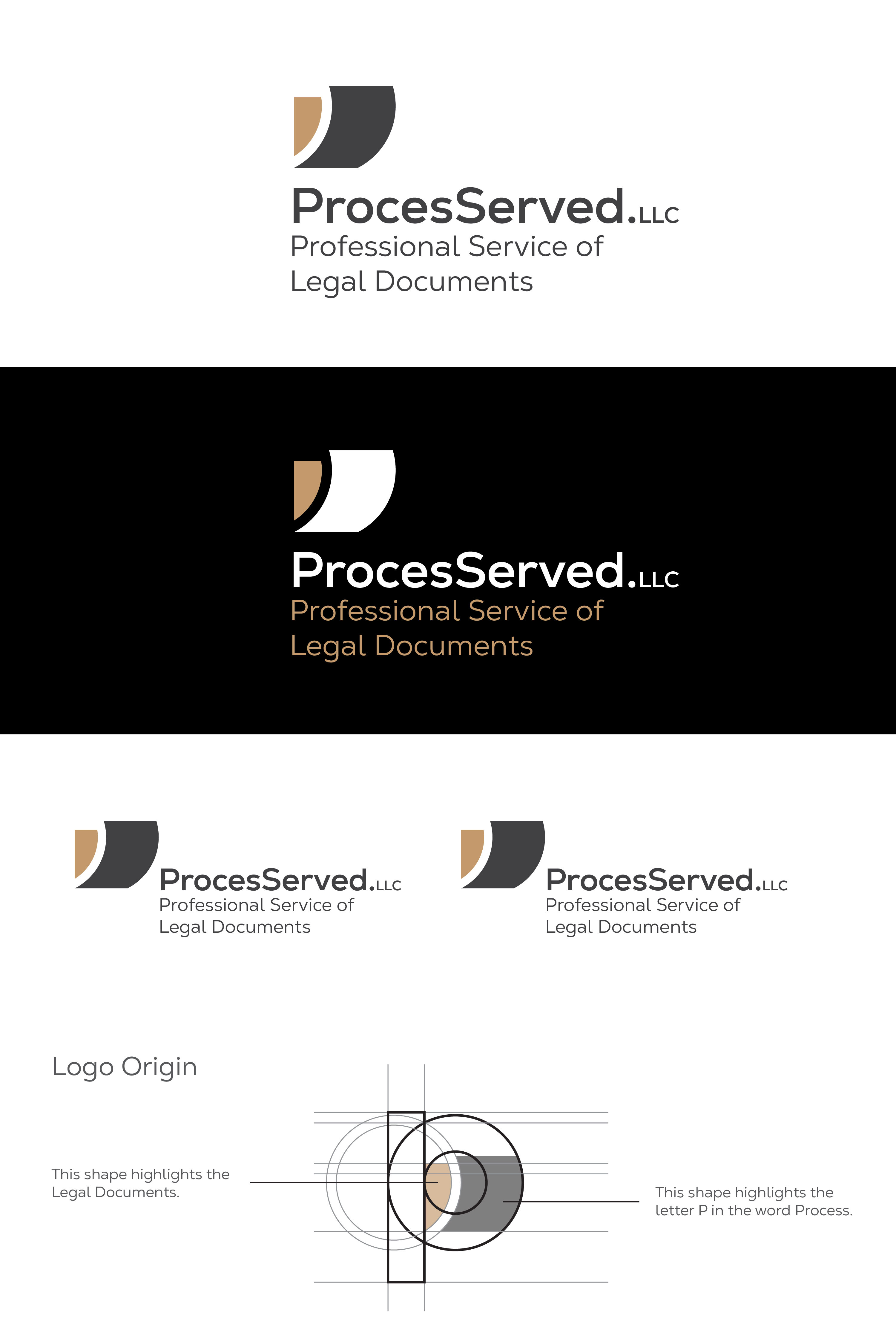 Logo Design by Idea Master Plus for ProcesServed, LLC | Design #27773685