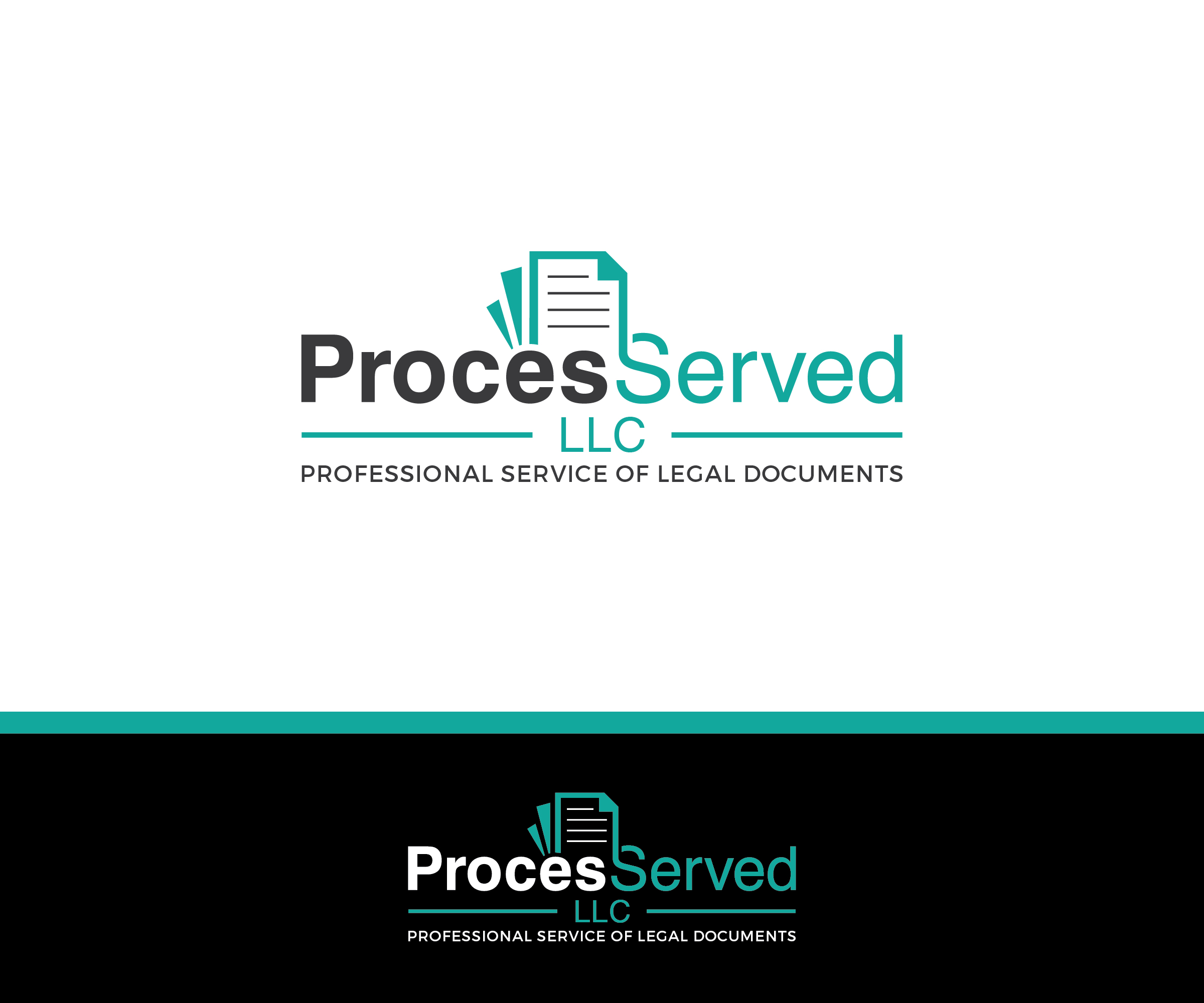 Logo-Design von ecorokerz für ProcesServed, LLC | Design #27764491
