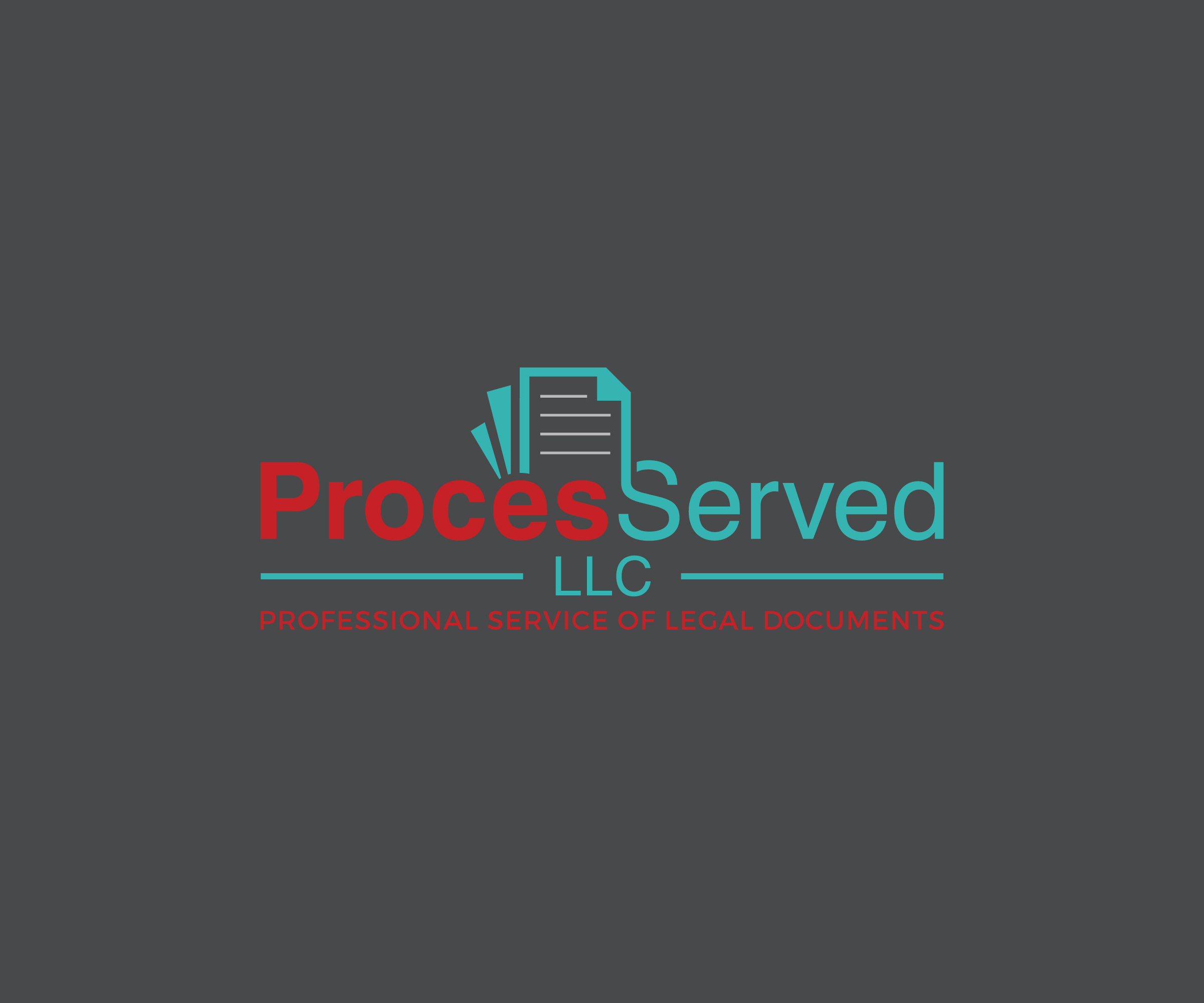 Logo Design by ecorokerz for ProcesServed, LLC | Design #27769944