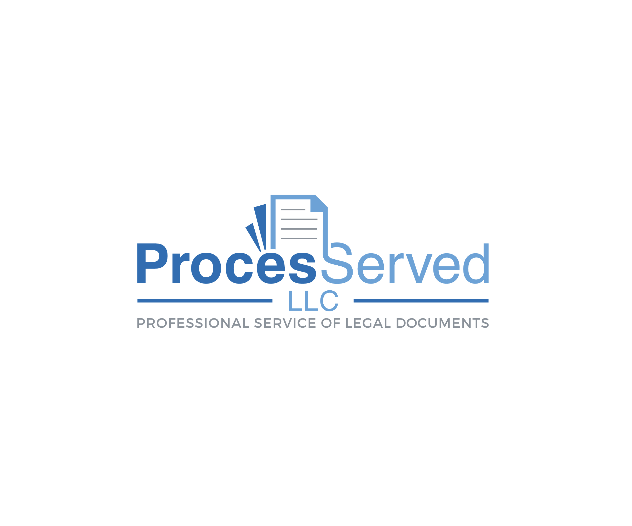 Logo Design by ecorokerz for ProcesServed, LLC | Design #27794294