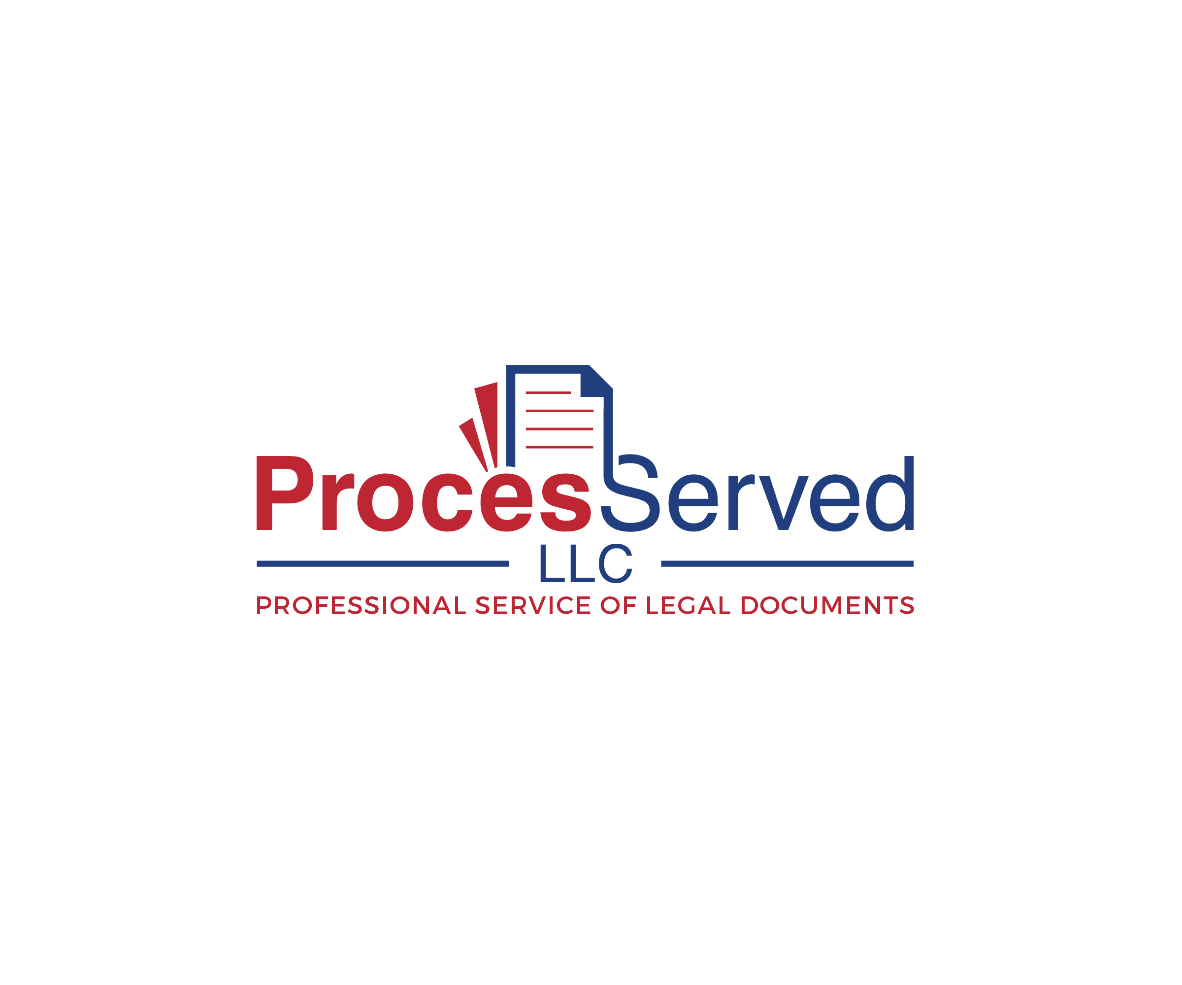 Logo Design by ecorokerz for ProcesServed, LLC | Design #27798336