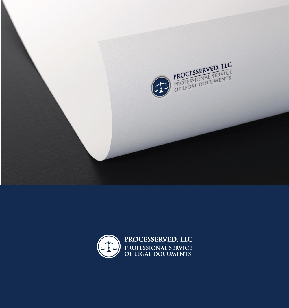 Logo Design by R.design for ProcesServed, LLC | Design #27764306