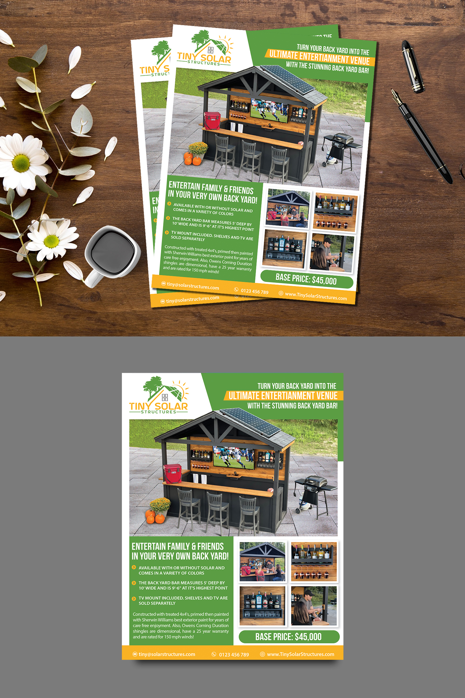 Flyer Design by alex989 for this project | Design #27765322
