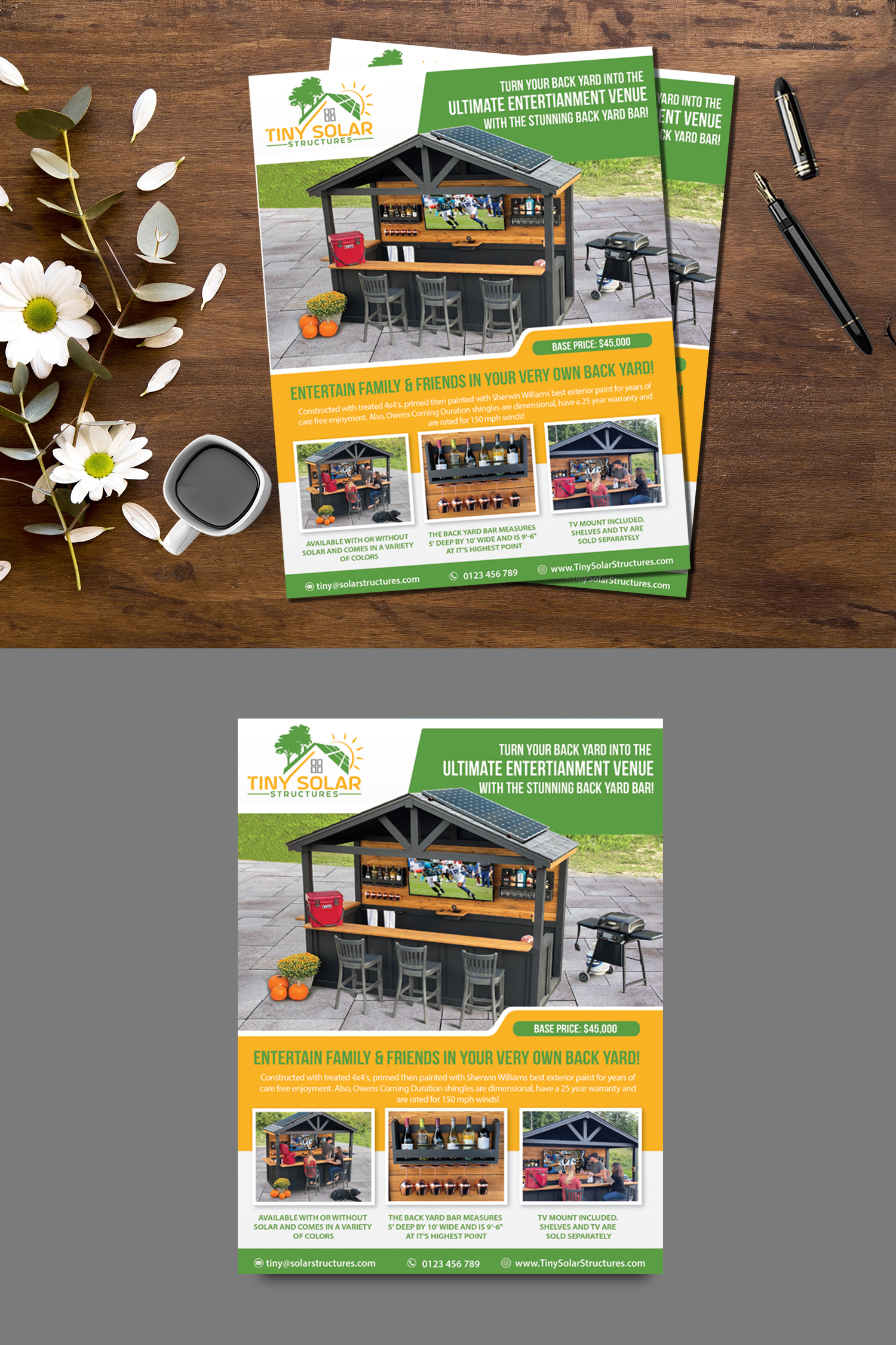 Diseño de Flyer por alex989 para este proyecto | Diseño #27765675