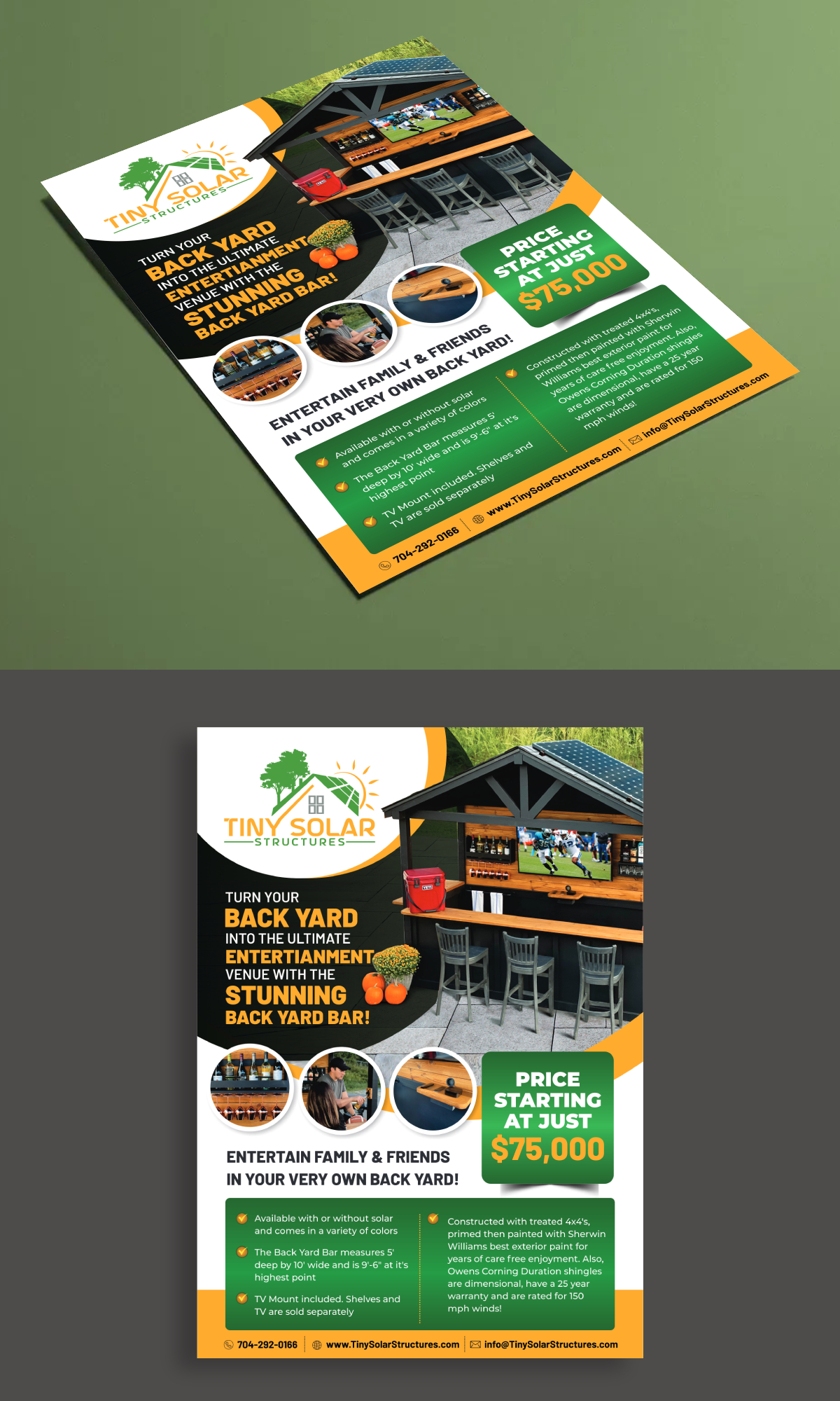 Diseño de Flyer por ecorokerz para este proyecto | Diseño #27766495