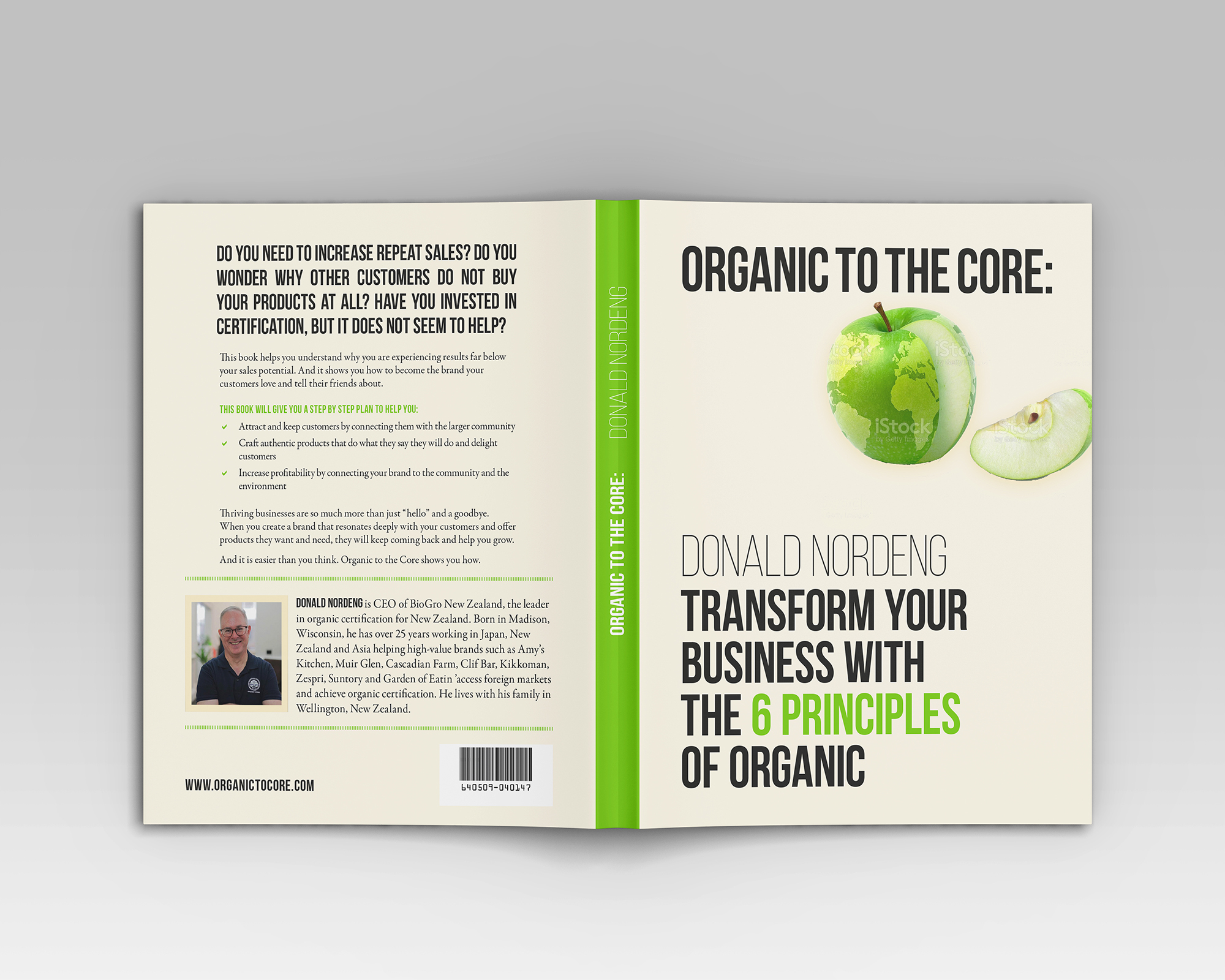 Book Cover Design by Creative Type for Speaking Organic | Design: #27771482