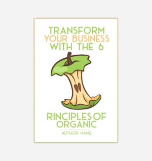 Book Cover Design by Khalid_art20 for Speaking Organic | Design #27766793