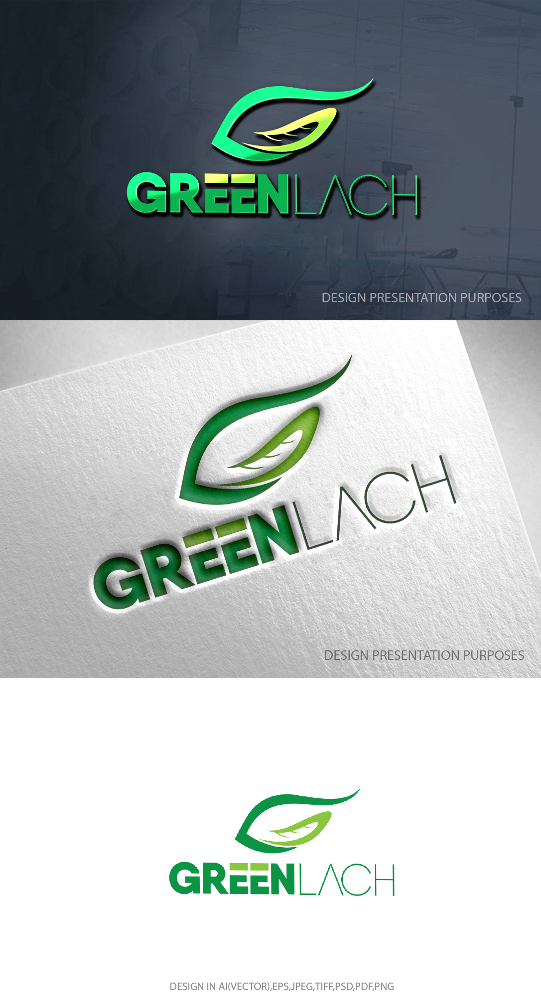 Logo-Design von zebronicgraphic für Greenlach Pty Ltd | Design #27765222