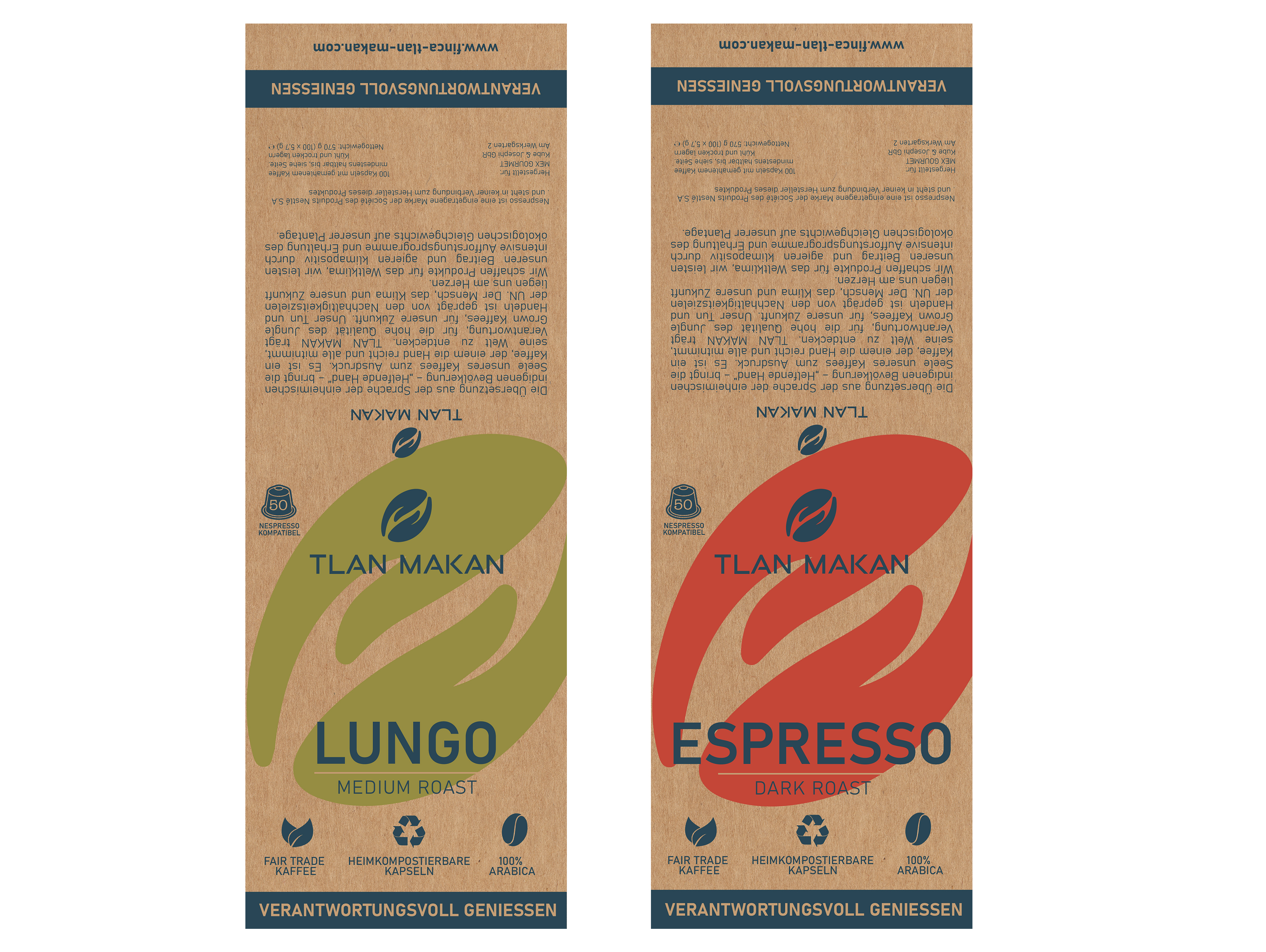 Verpackungs-Design von davidsantacruz7 für Private Label Coffee GmbH | Design #27874914