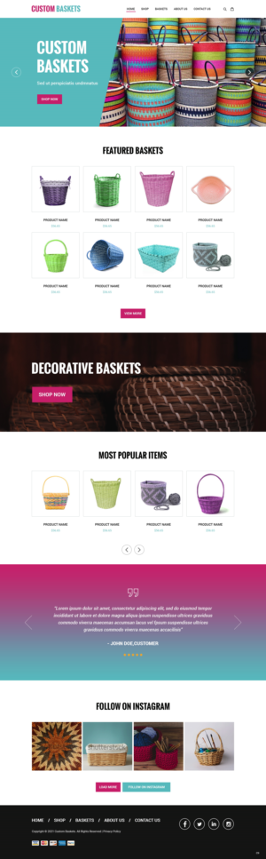 Web Design by pb for this project | Design: #27776518