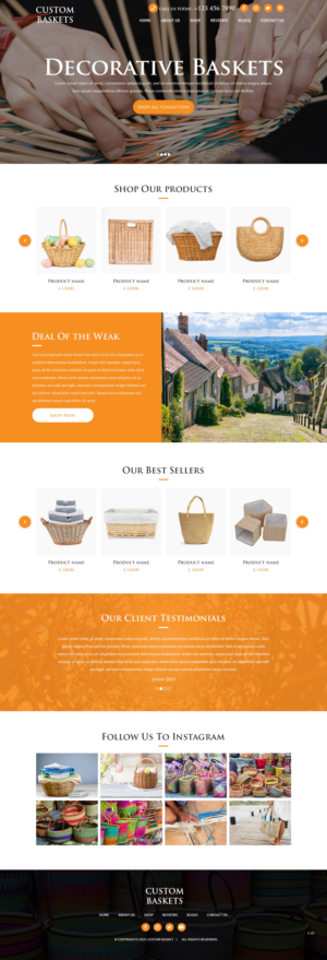Web Design by pb for this project | Design: #27776522