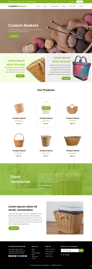 Web Design by pb for this project | Design: #27776540
