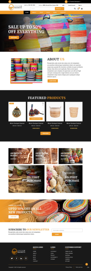 Web Design by pb for this project | Design: #27776542