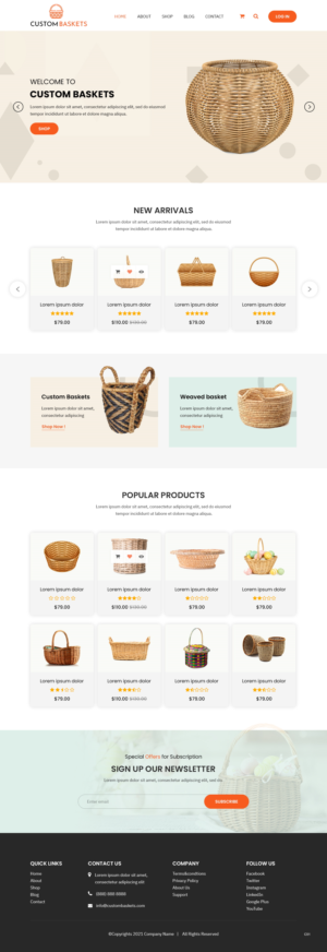Web Design by pb for this project | Design: #27776543