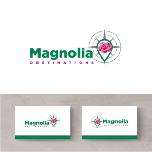 Magnolia Destinations  | Diseño de Logo por south door
