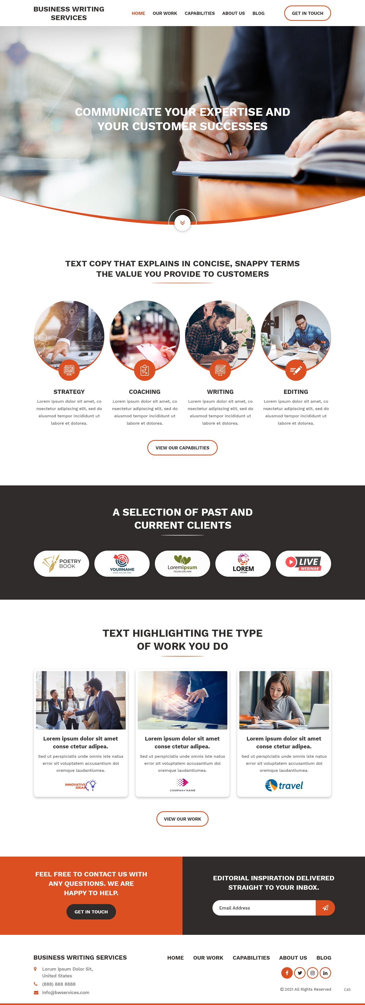 Web Design by pb for Brickyard Collective, LLC | Design #27776515