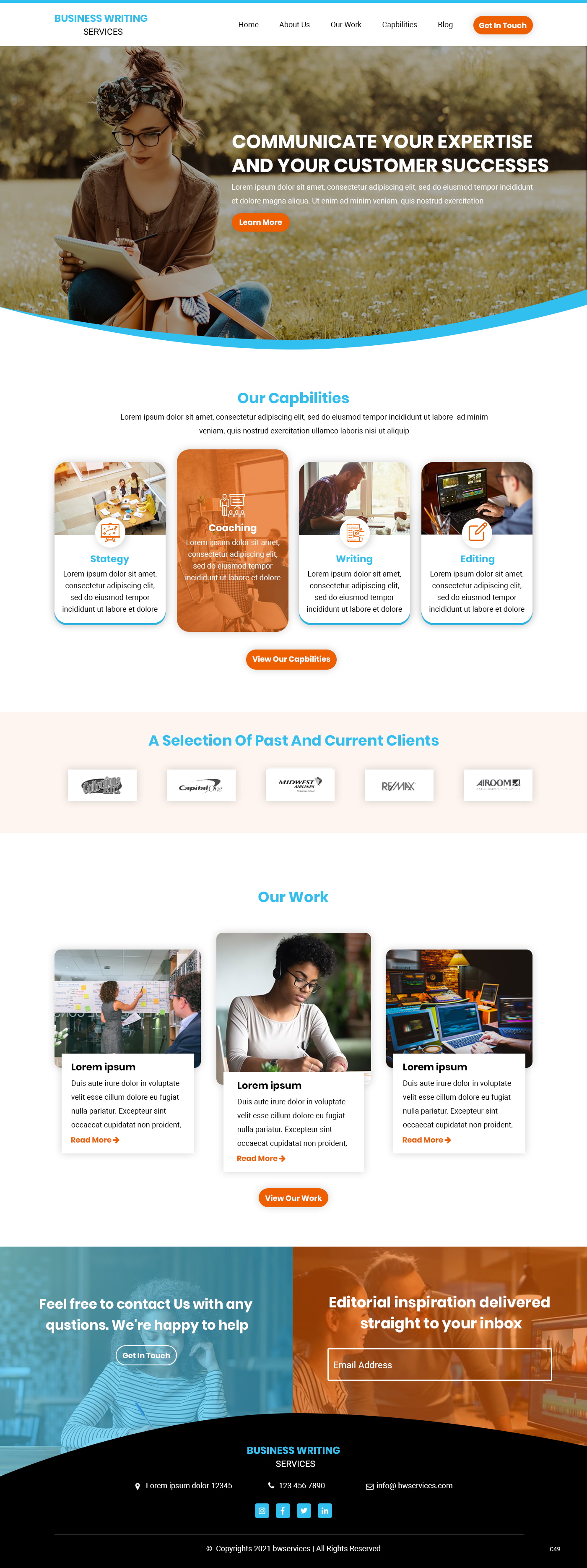 Web Design by pb for Brickyard Collective, LLC | Design #27776534