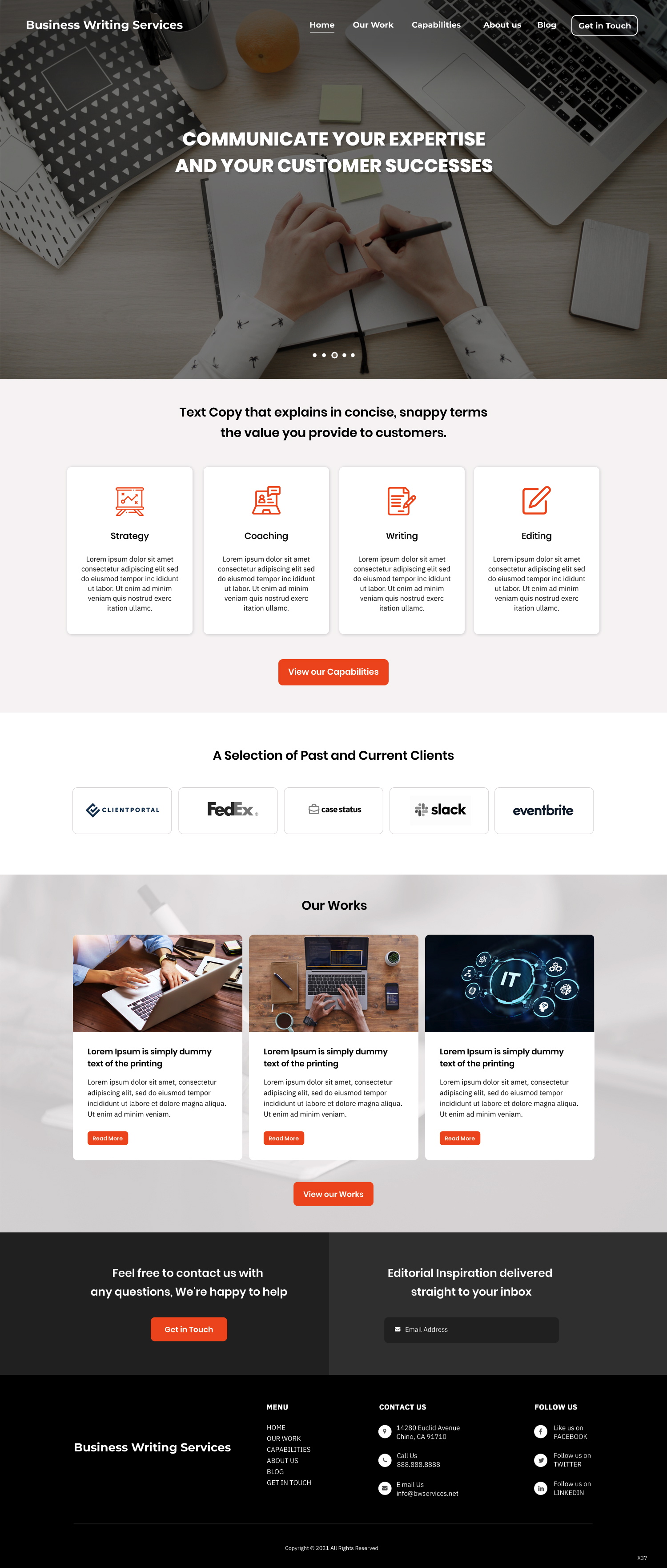 Web Design by pb for Brickyard Collective, LLC | Design #27776537