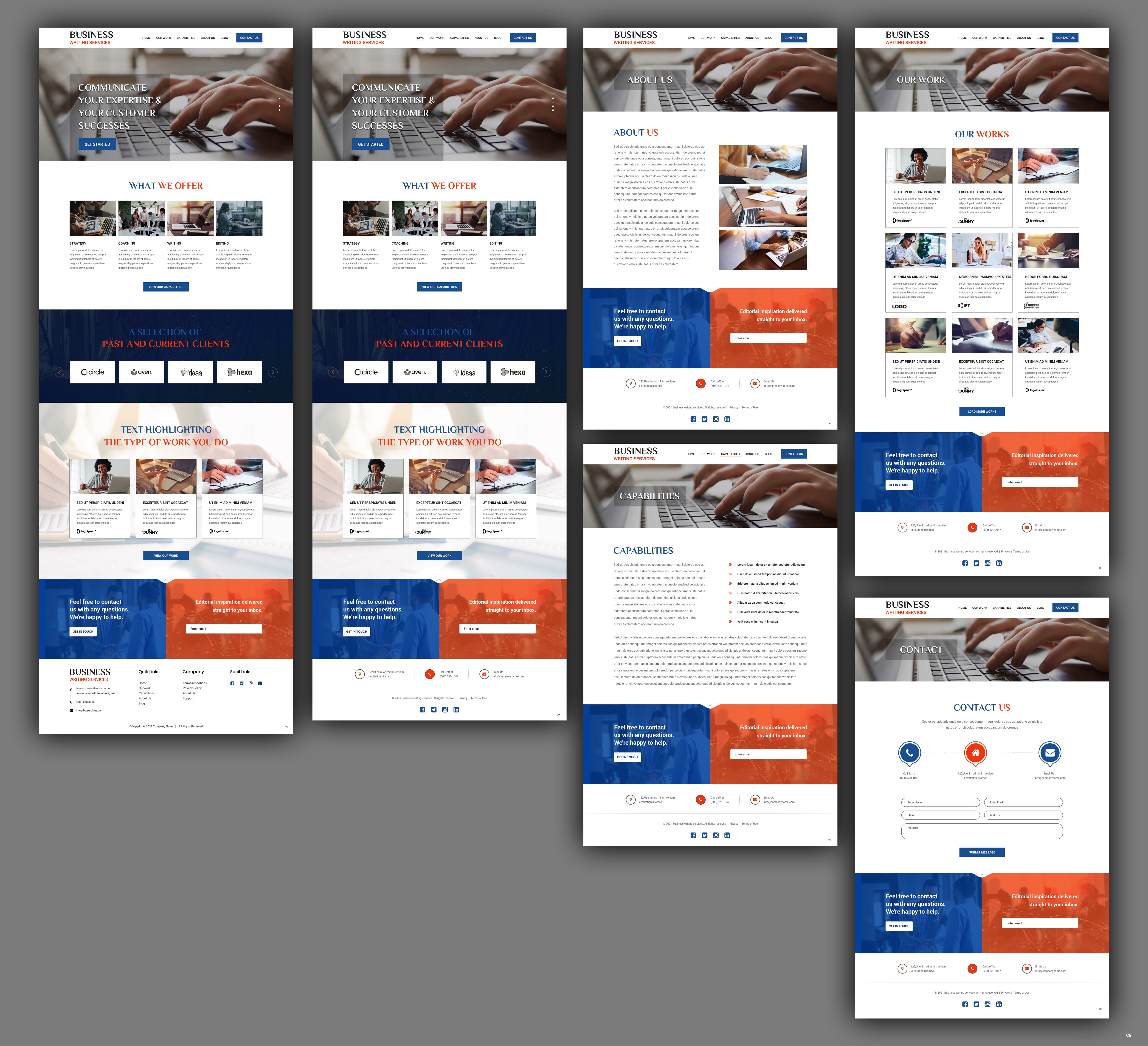 Web Design by pb for Brickyard Collective, LLC | Design #27830767