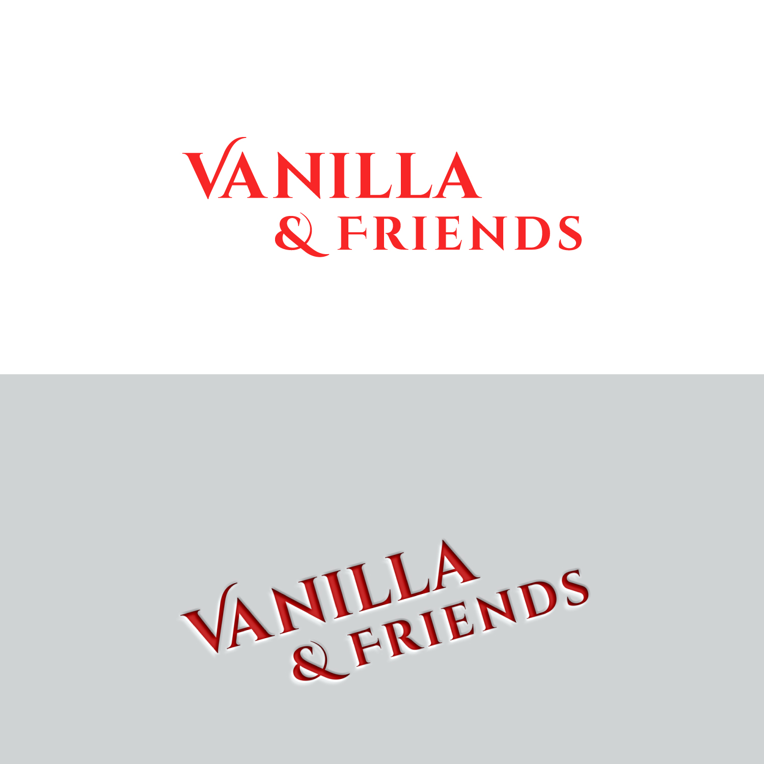 Logo Design by Md Sakhawat Hosssain for Vanilla & Friends | Design #27800320