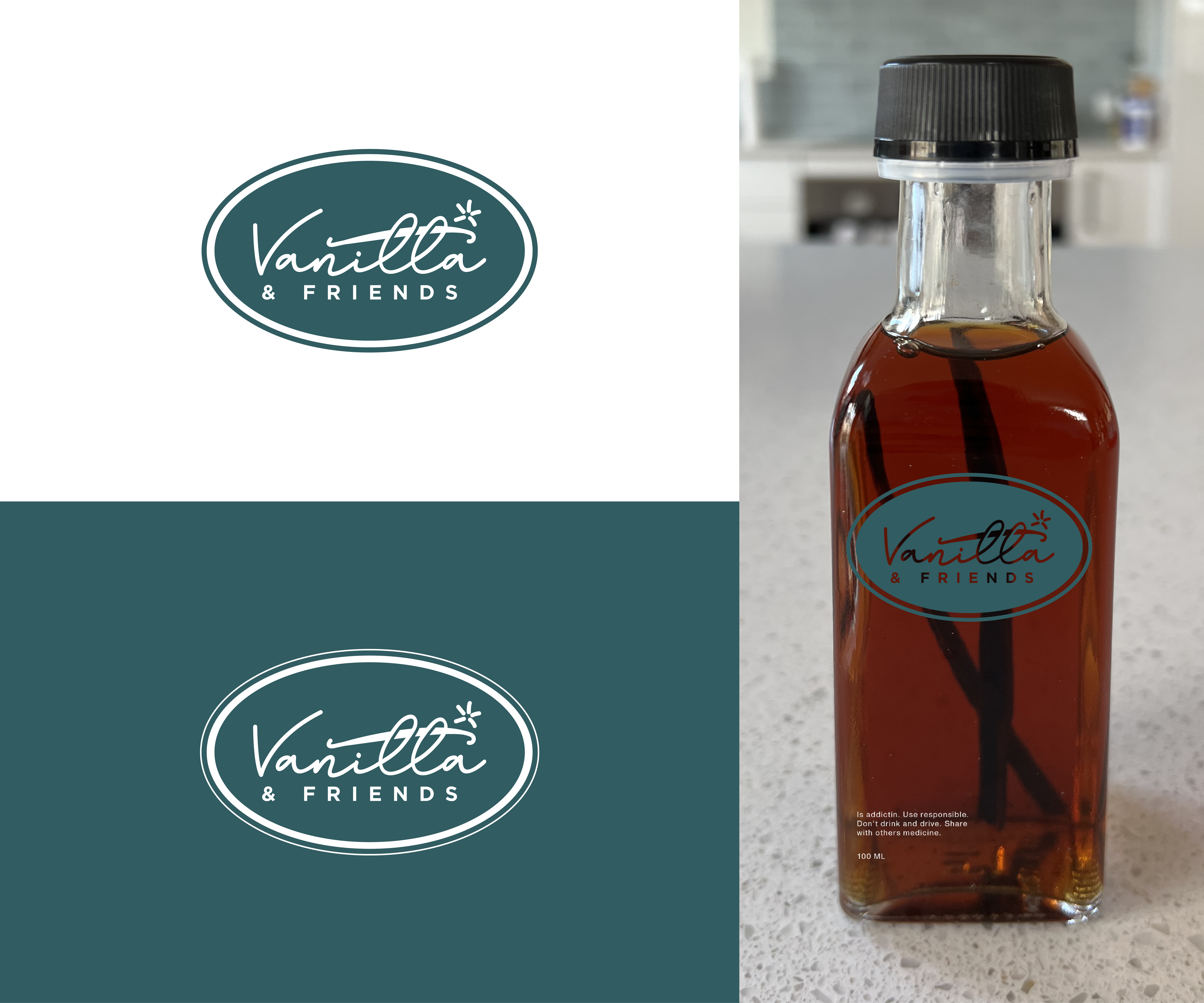 Logo Design by the3kings for Vanilla & Friends | Design #27827092