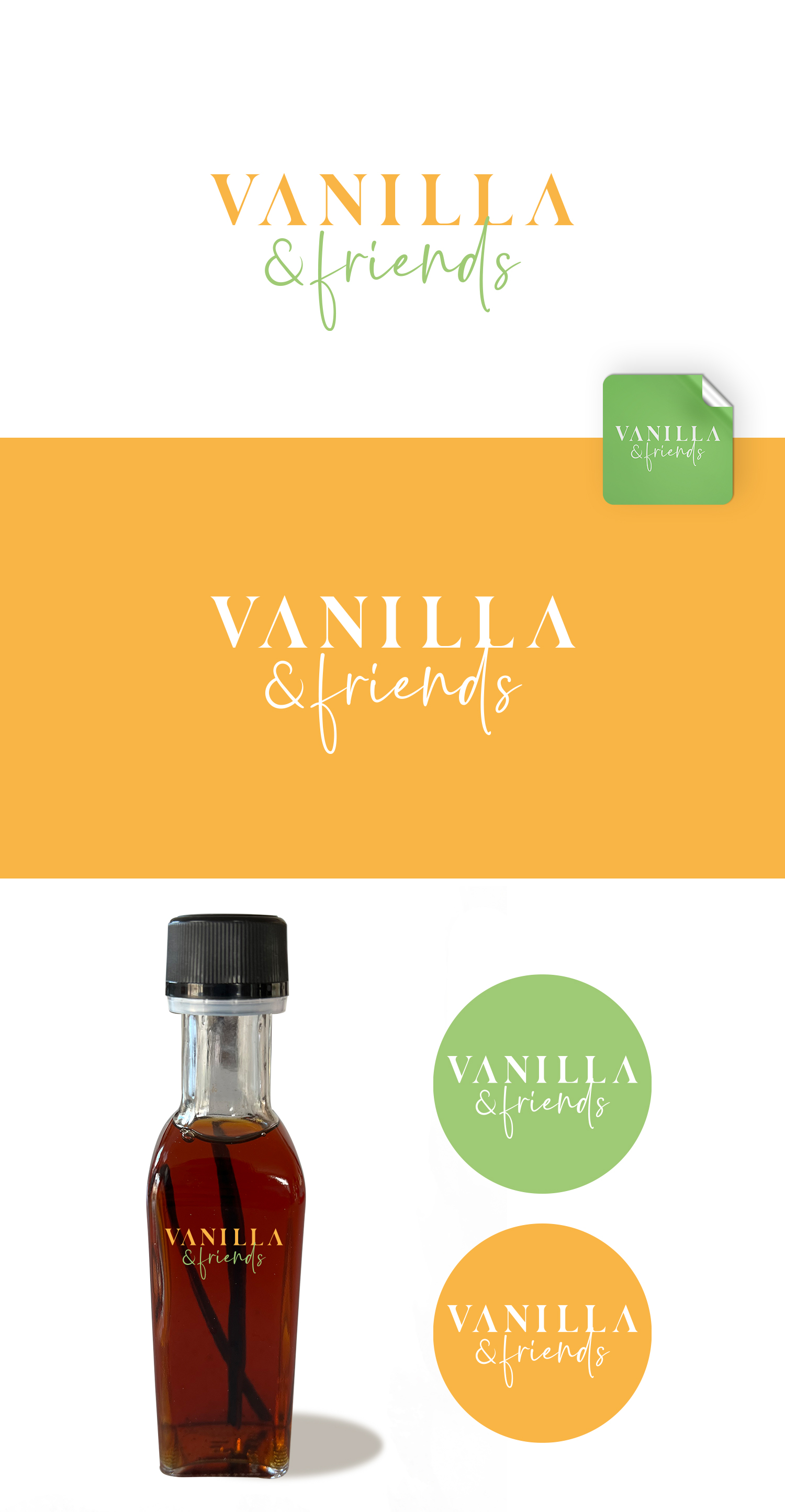 Logo Design by designbysy for Vanilla & Friends | Design #27803327