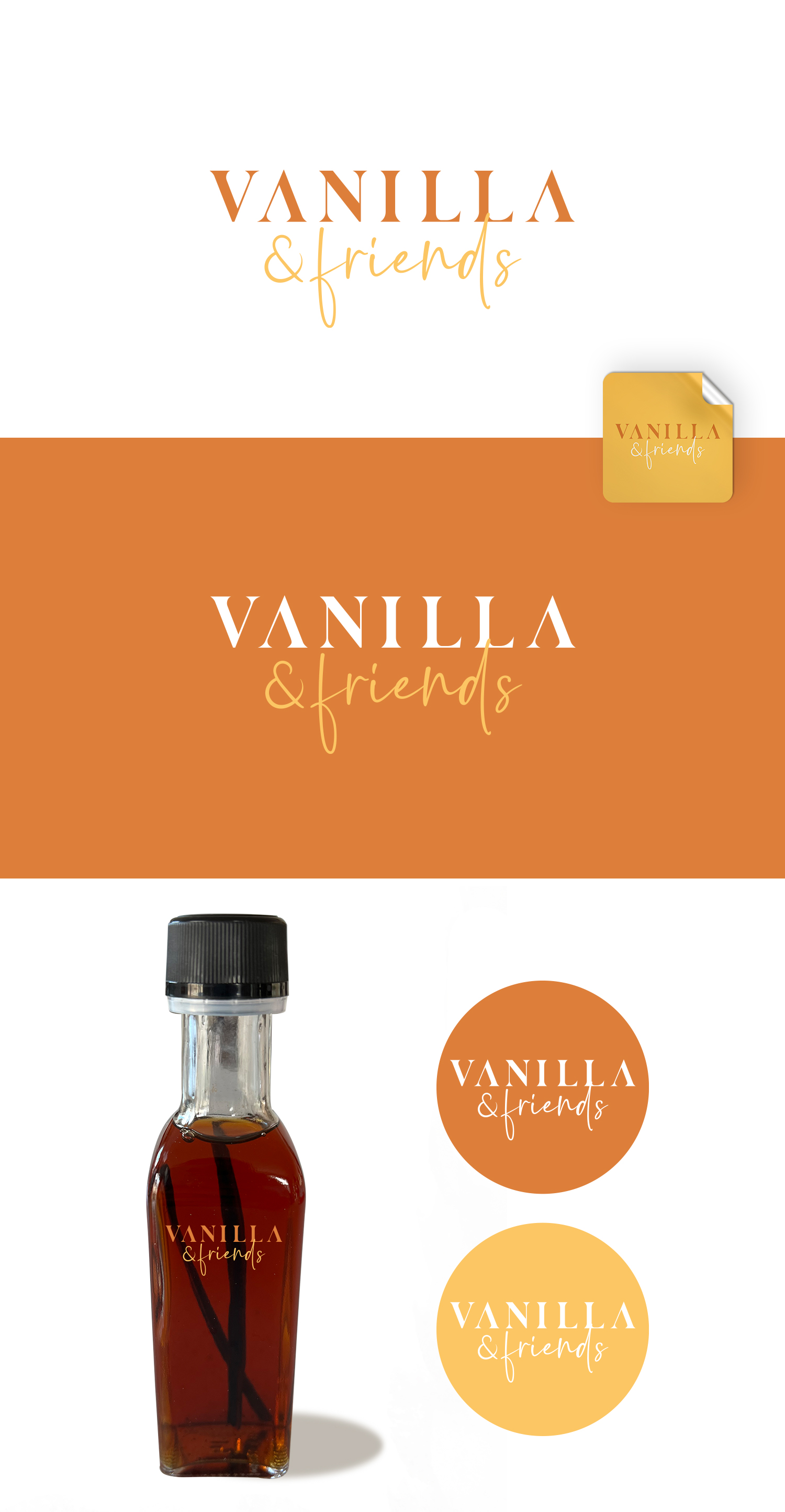 Logo Design by designbysy for Vanilla & Friends | Design #27803330