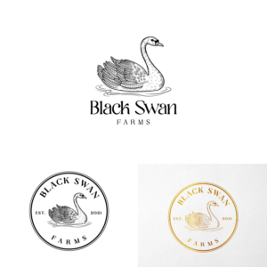 Black Swan Farms | Diseño de Logo por Amethystica