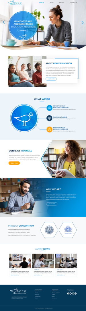 Diseño Web por Blue Sparrow para Friedrich-Schiller-Universität  | Diseño: #27783758