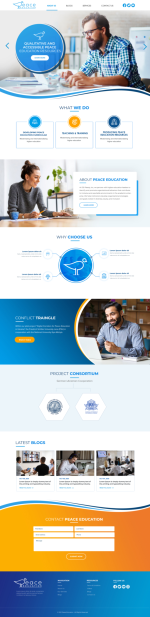 Diseño Web por Blue Sparrow para Friedrich-Schiller-Universität  | Diseño: #27786996