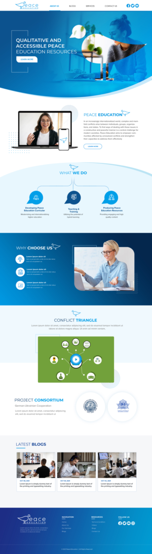 Diseño Web por Blue Sparrow para Friedrich-Schiller-Universität  | Diseño: #27789707