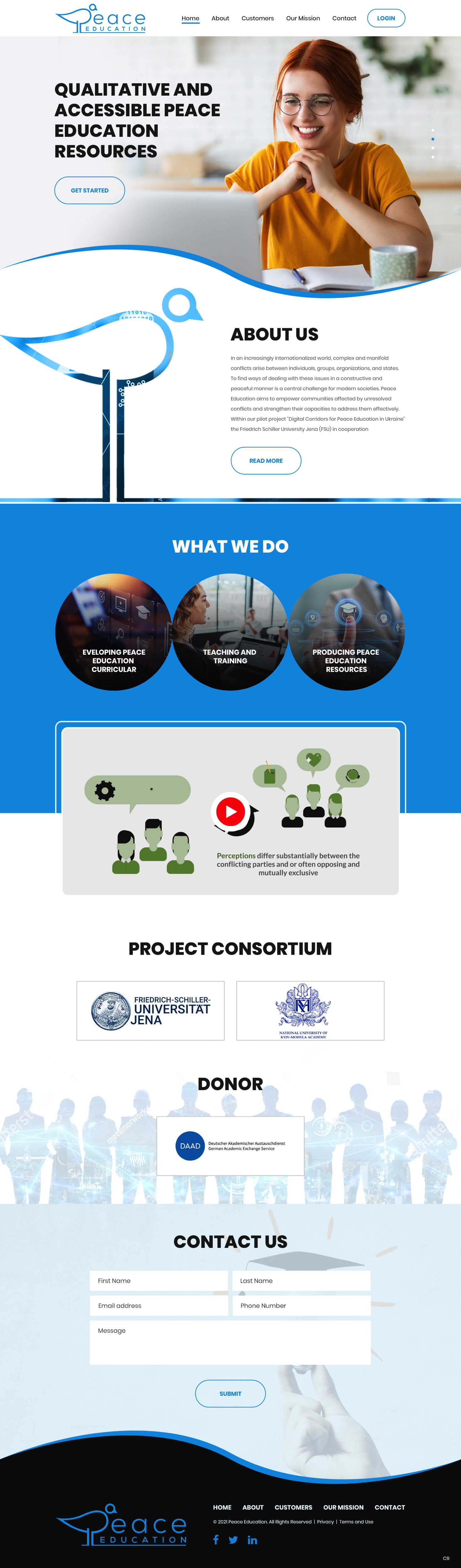 Web Design by pb for Friedrich-Schiller-Universität  | Design #27782153