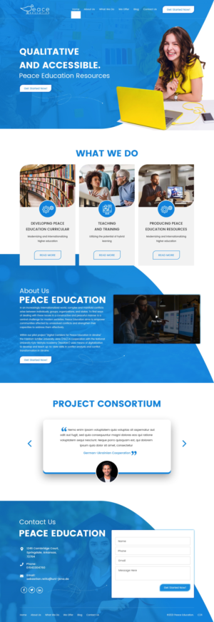 Diseño Web por pb para Friedrich-Schiller-Universität  | Diseño: #27782154