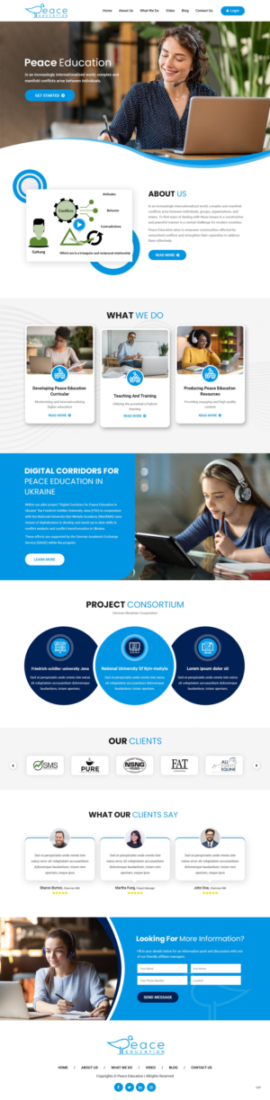Diseño Web por pb para Friedrich-Schiller-Universität  | Diseño: #27782155