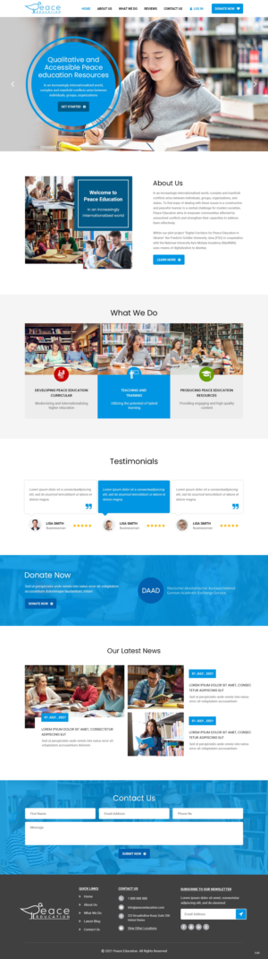 Diseño Web por pb para Friedrich-Schiller-Universität  | Diseño: #27782159