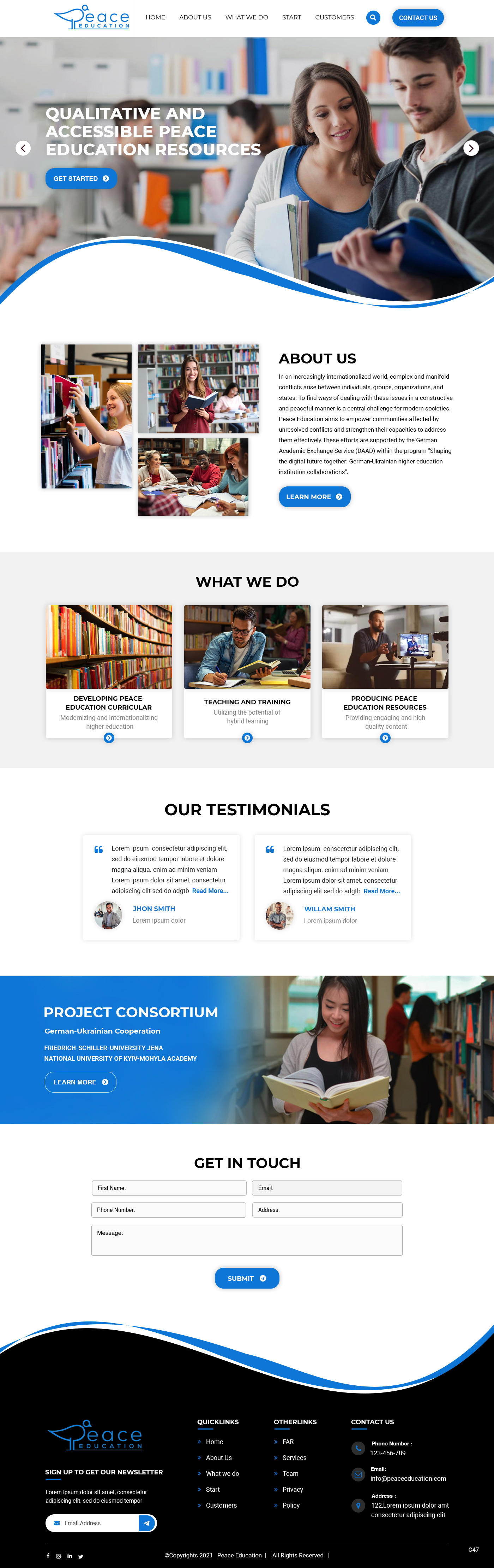 Web Design by pb for Friedrich-Schiller-Universität  | Design #27782166