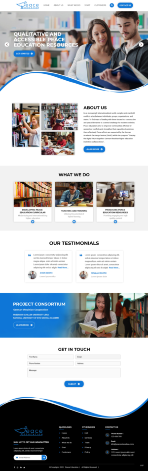 Diseño Web por pb para Friedrich-Schiller-Universität  | Diseño: #27782166