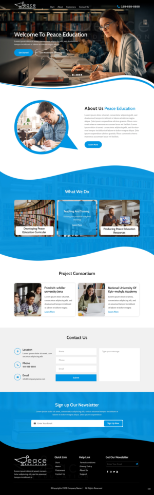 Diseño Web por pb para Friedrich-Schiller-Universität  | Diseño: #27782169