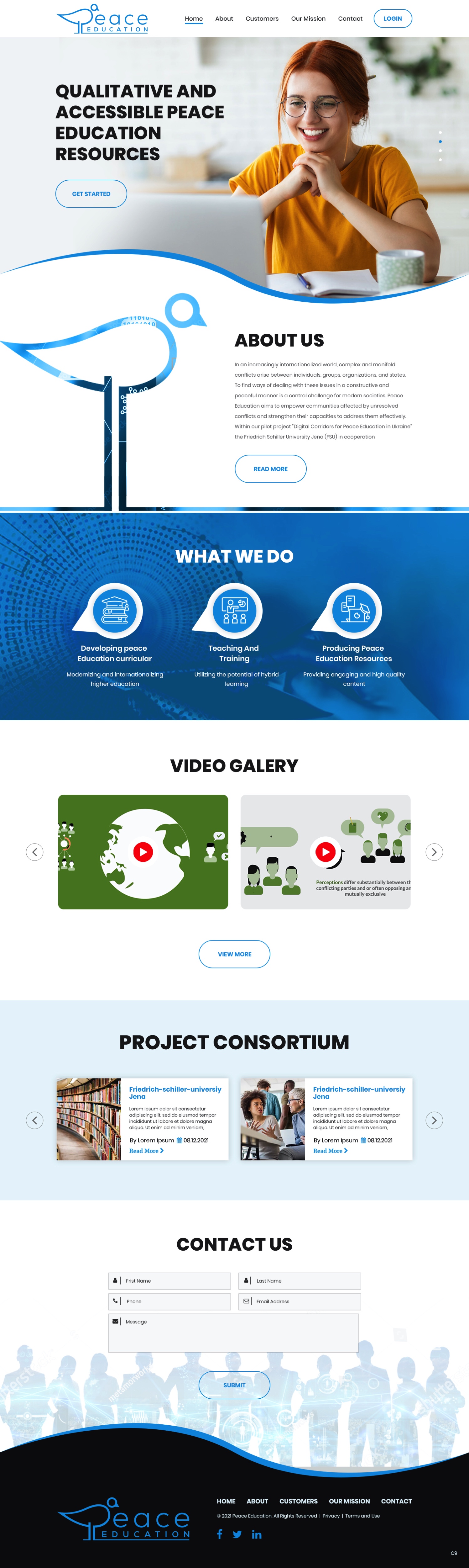 Web Design by pb for Friedrich-Schiller-Universität  | Design #27792441