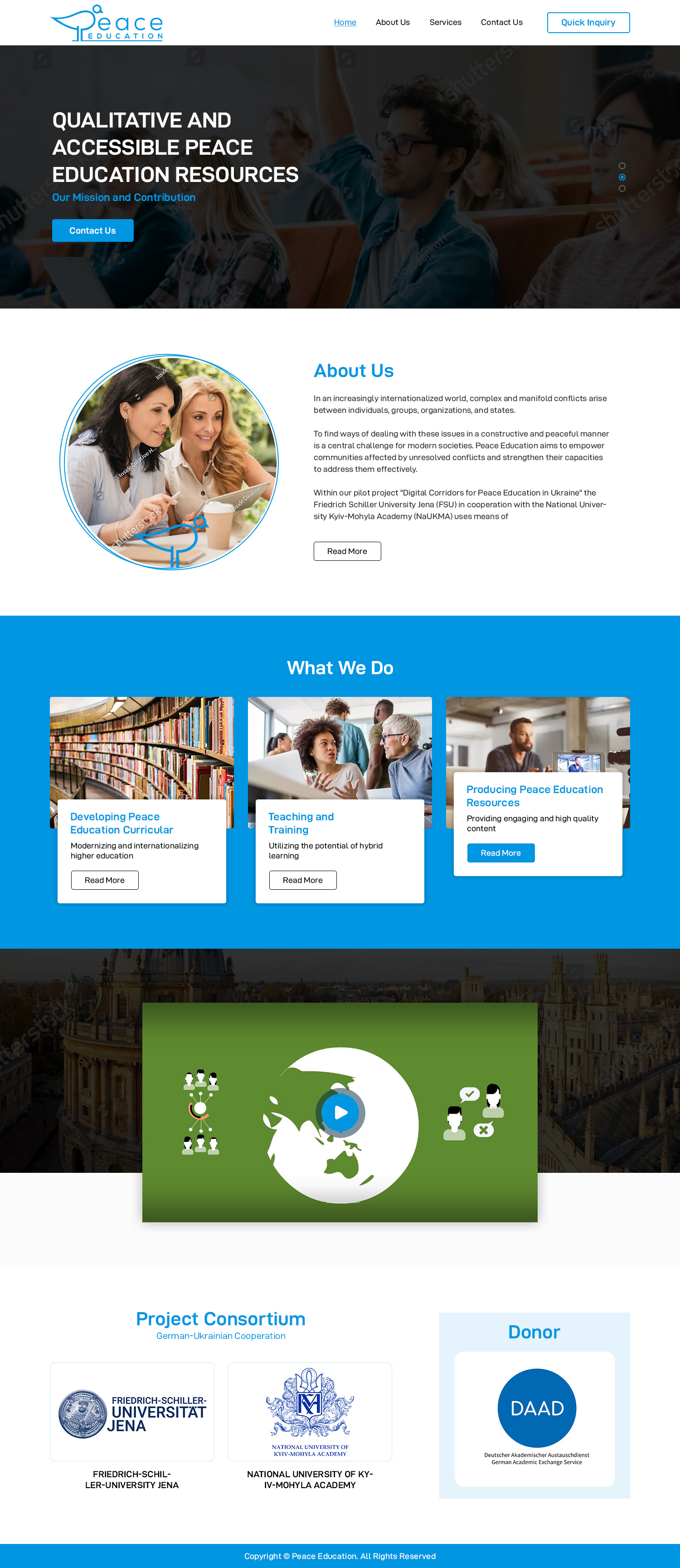 Web Design by Ved Web Services for Friedrich-Schiller-Universität  | Design #27786530