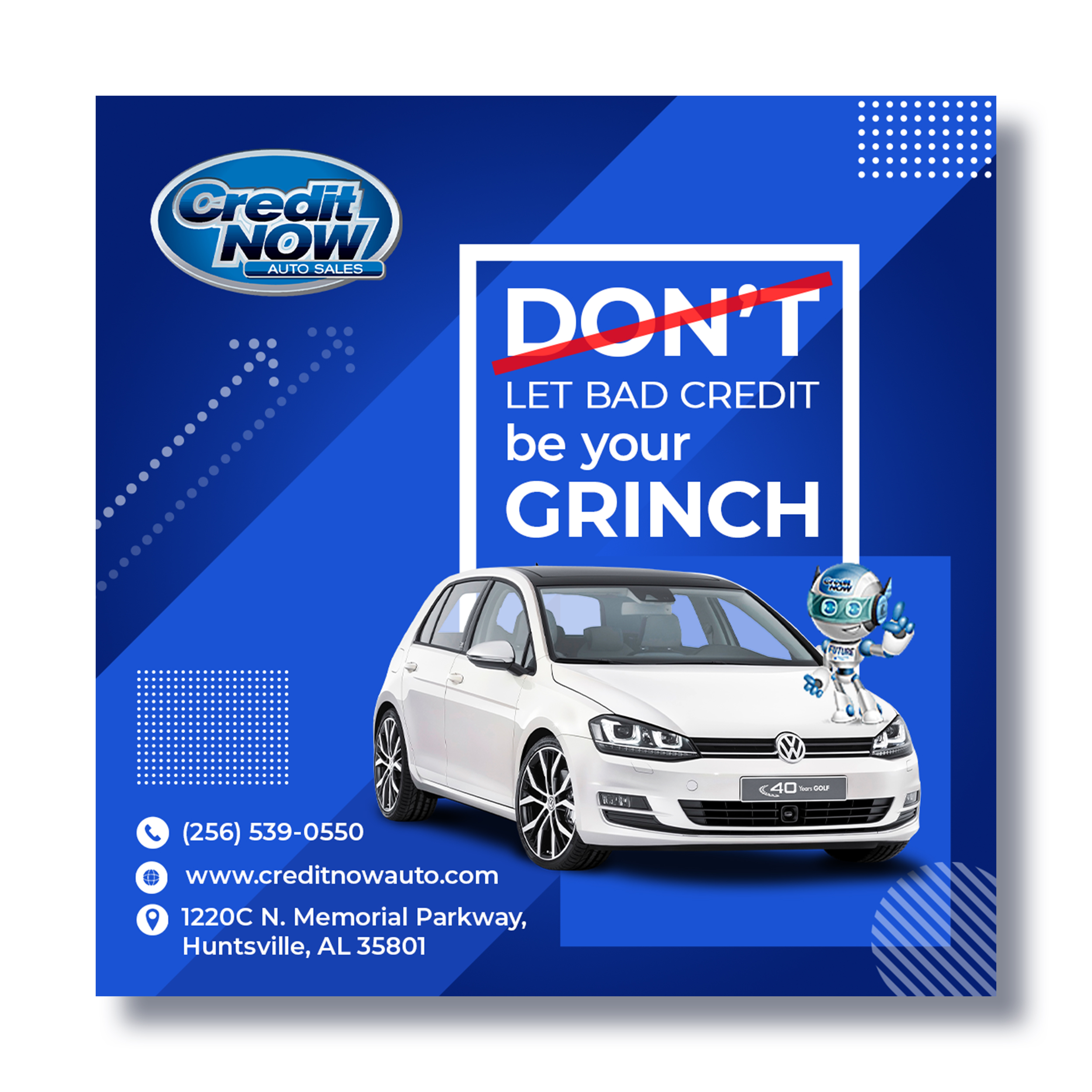 Diseño Gráfico por Sadia Shaky para Credit Now Auto Sales  | Diseño #27772707