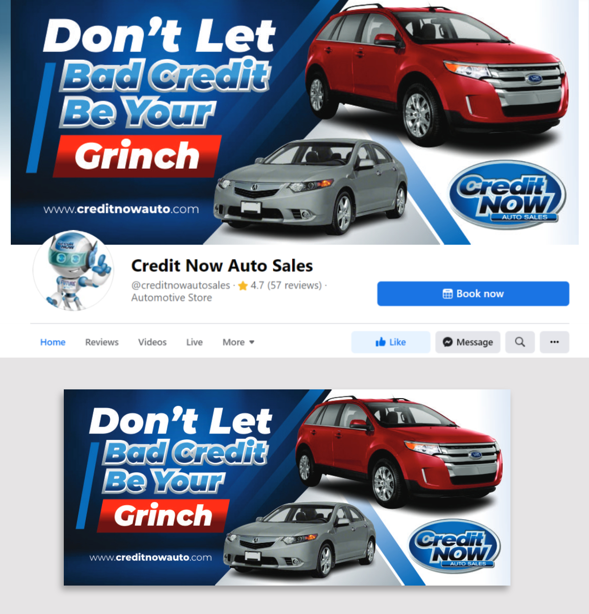 Grafik-Design von ecorokerz für Credit Now Auto Sales  | Design #27784960