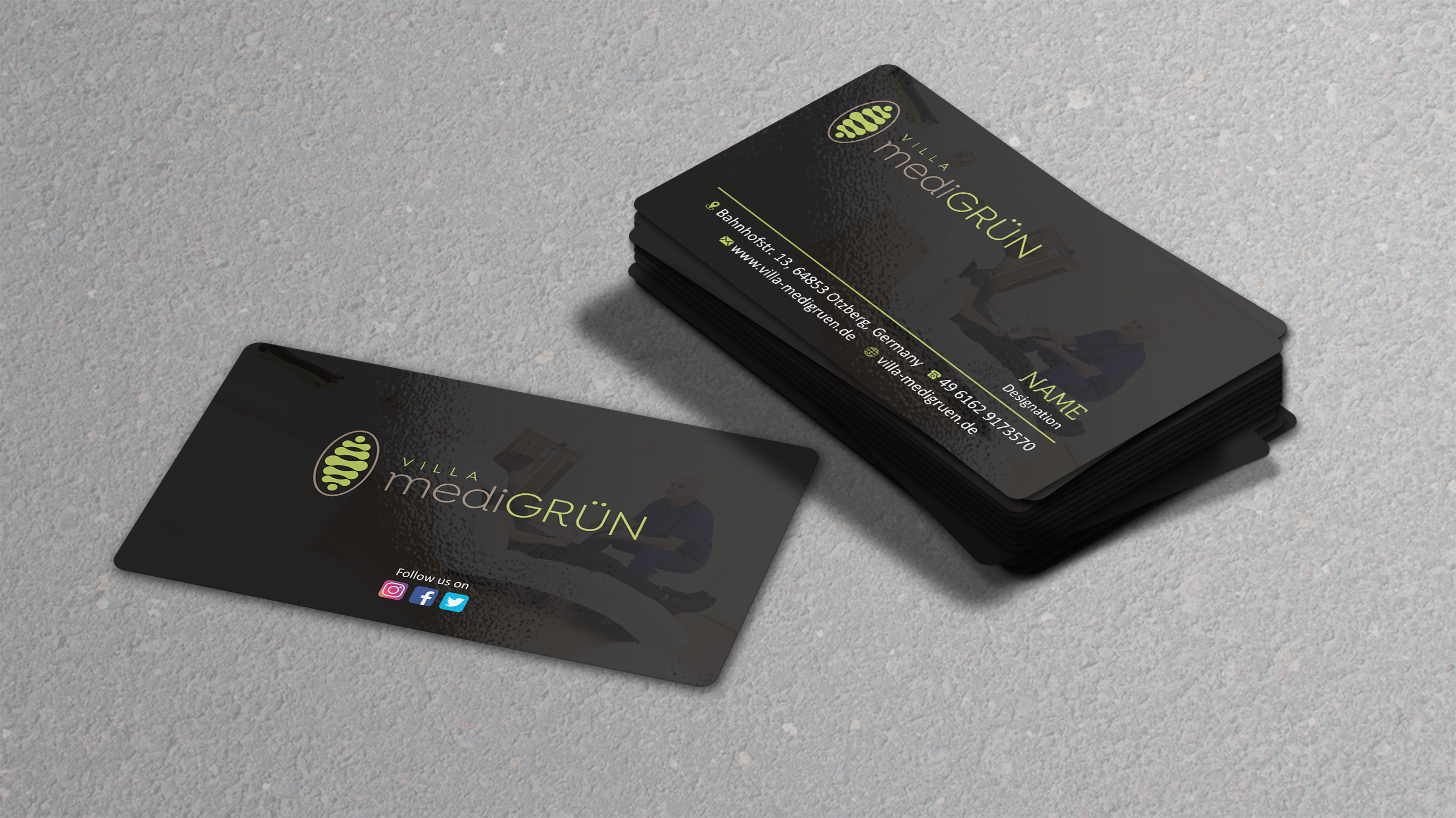 Business Card Design by Dave Paresh for this project | Design #27796105
