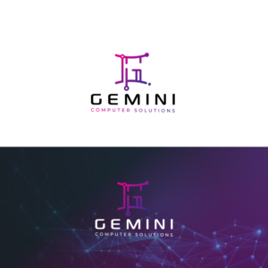 Gemini Computer Solutions - Logo and icon design | Diseño de Logo por creative.bugs